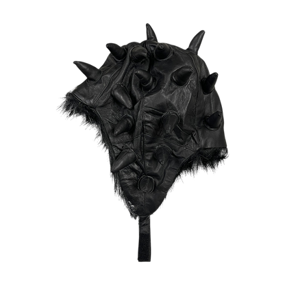 SPIKED LEATHER HAT