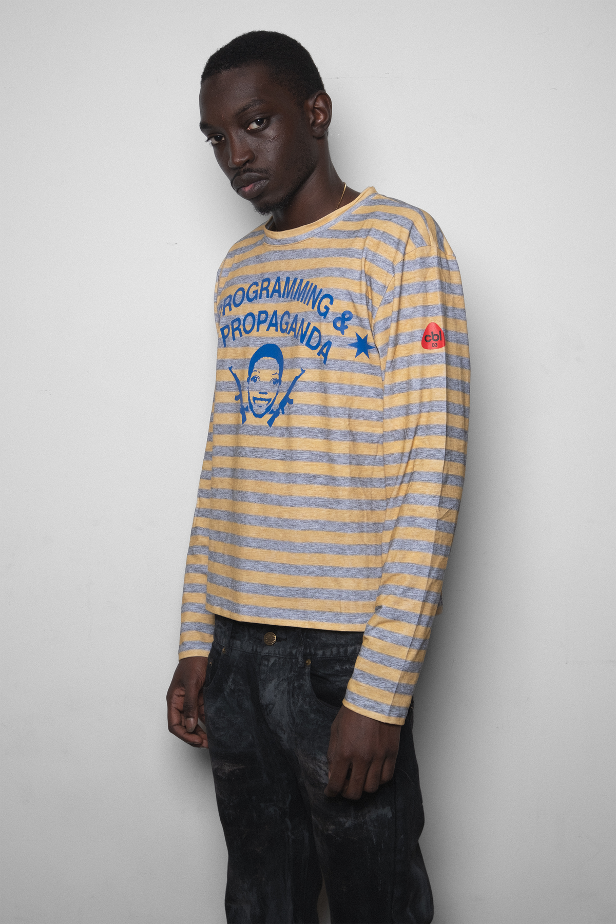 PROPAGANDA Striped Long-sleeve