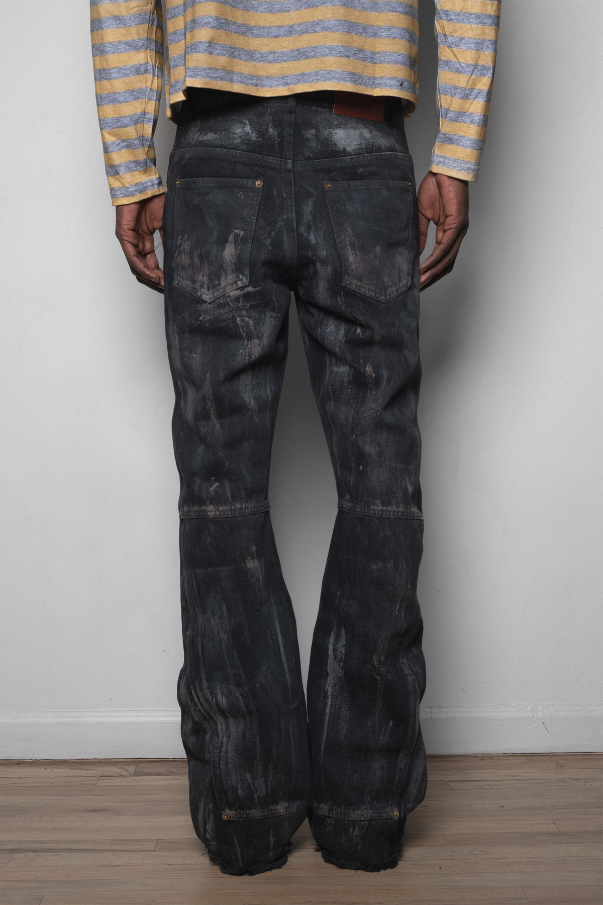 ROCKSTAR Bootcut Painted Denim