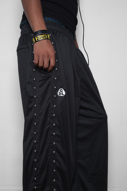 CBL LEAGUE Studded Mesh Pants
