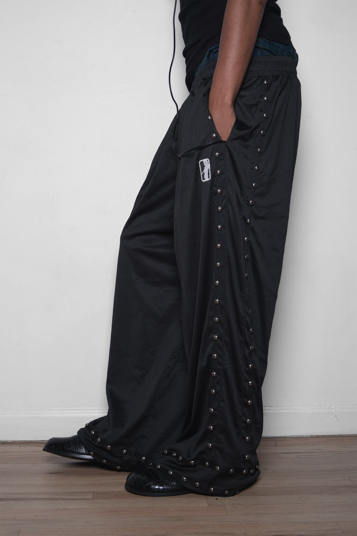 CBL LEAGUE Studded Mesh Pants