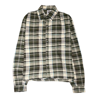 FLANNEL, GREEN