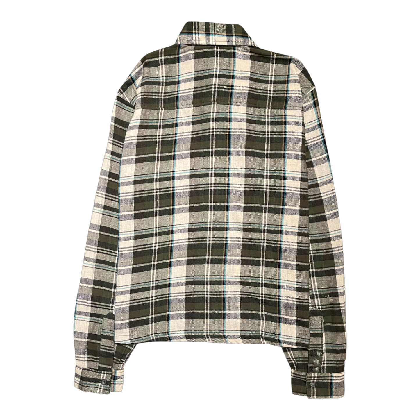 FLANNEL, GREEN