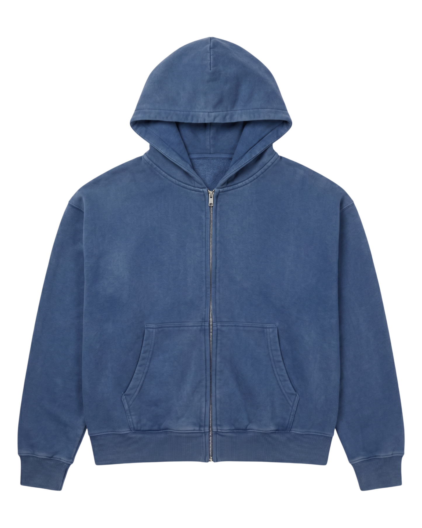HEAVYWEIGHT ZIP-UP HOODIE, BLUE