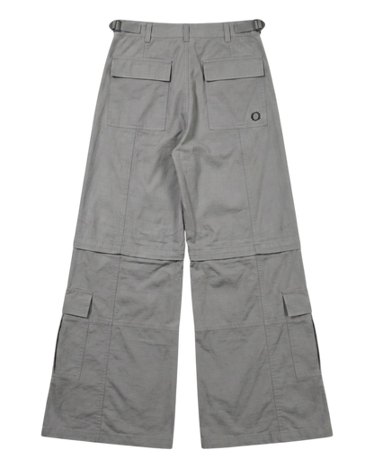 CONVERTIBLE CARGO PANTS, CHARCOAL