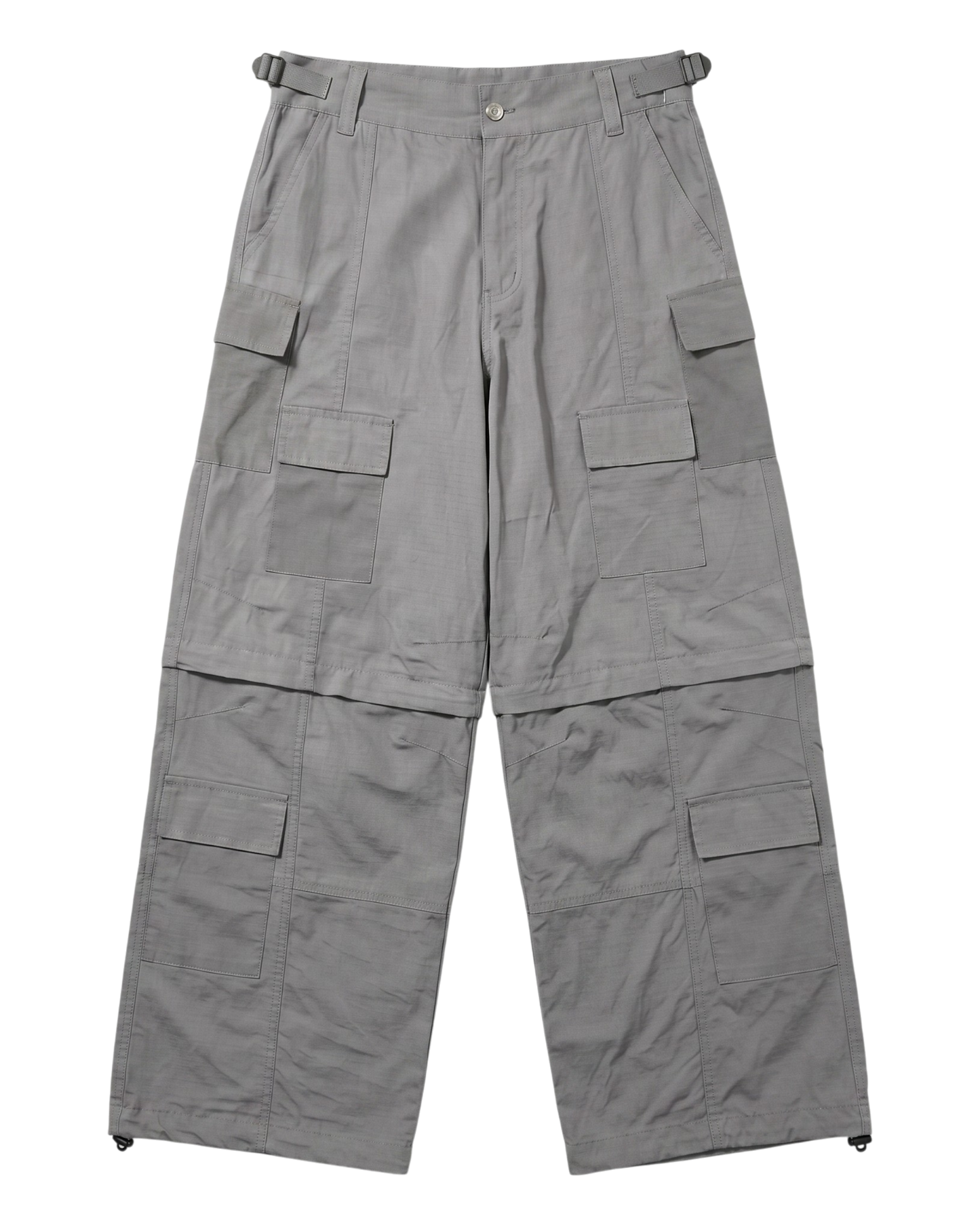 CONVERTIBLE CARGO PANTS, CHARCOAL