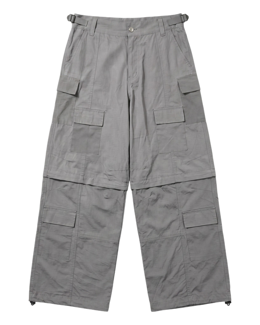CONVERTIBLE CARGO PANTS, CHARCOAL