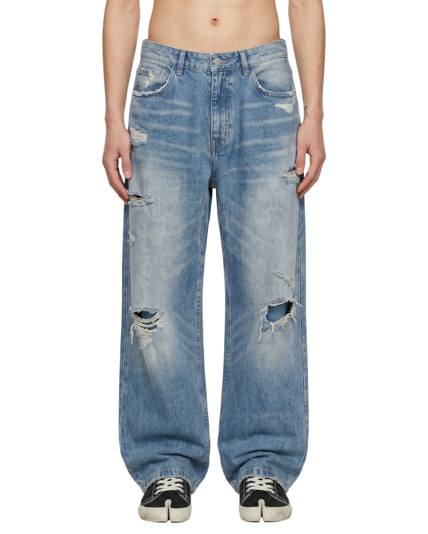 Everyday Distressed Denim