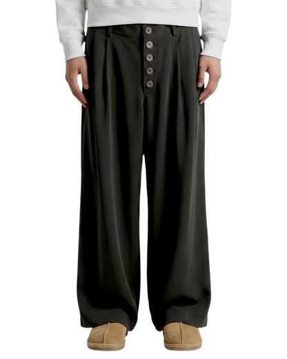 Pleated Polo Trousers