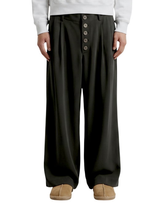 Pleated Polo Trousers
