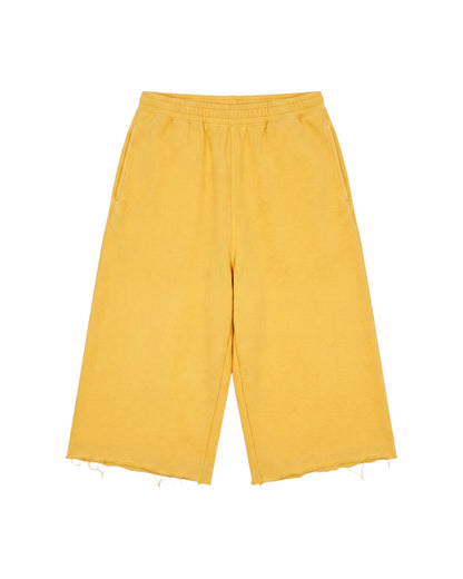 Everyday 3/4 Sweatshorts, Yellow