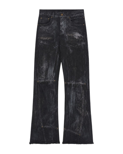 ROCKSTAR Bootcut Painted Denim