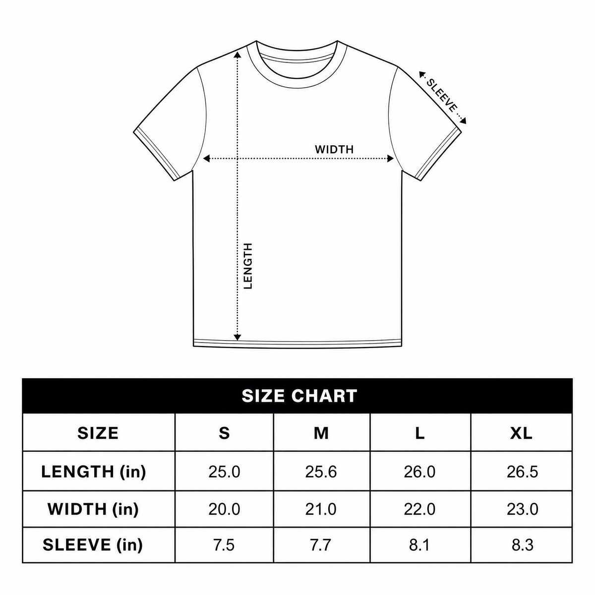 Everyday Slub Tee, White