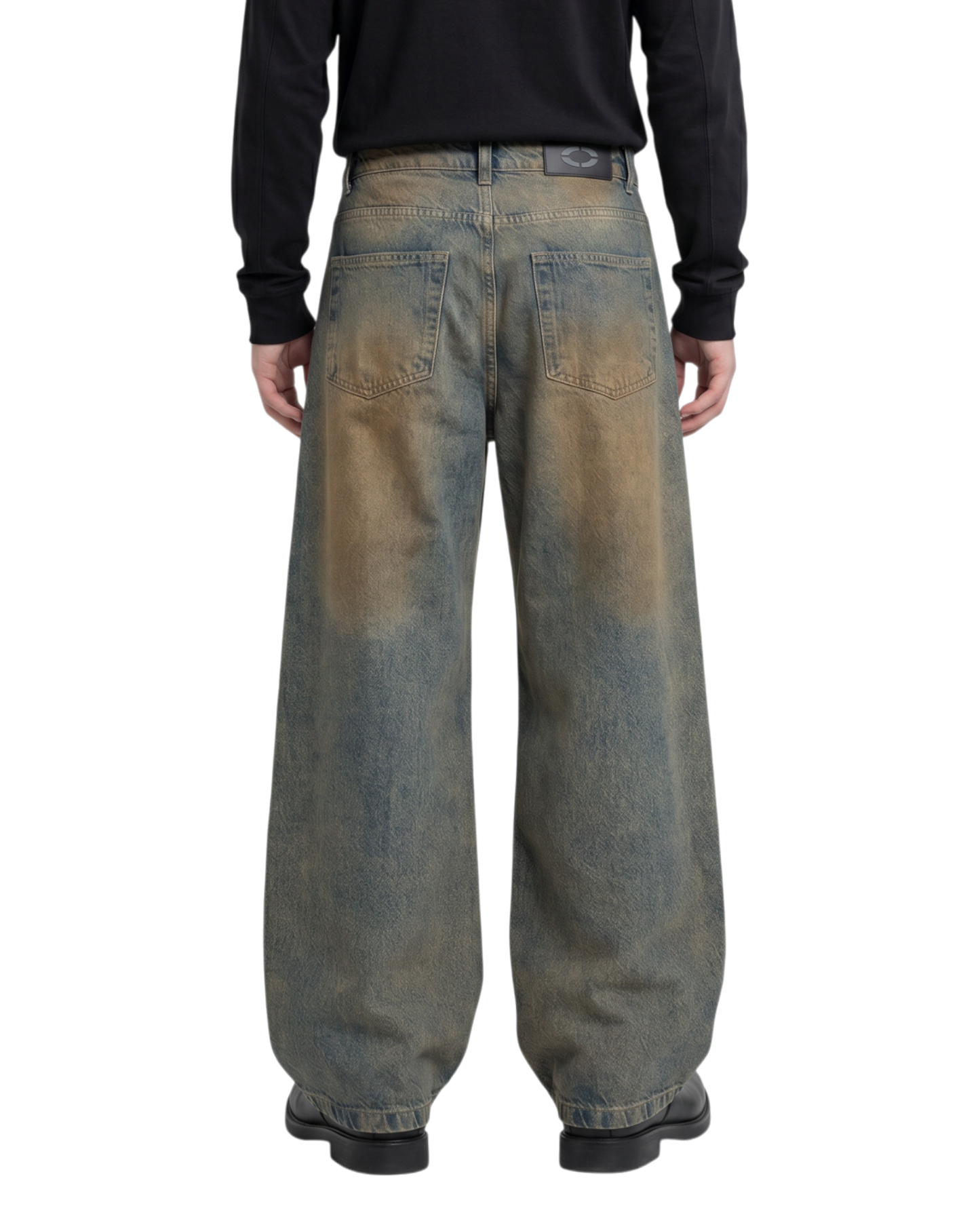 BAGGY DENIM, MUD WASH