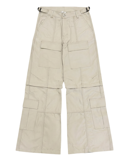CONVERTIBLE CARGO PANTS, TAN