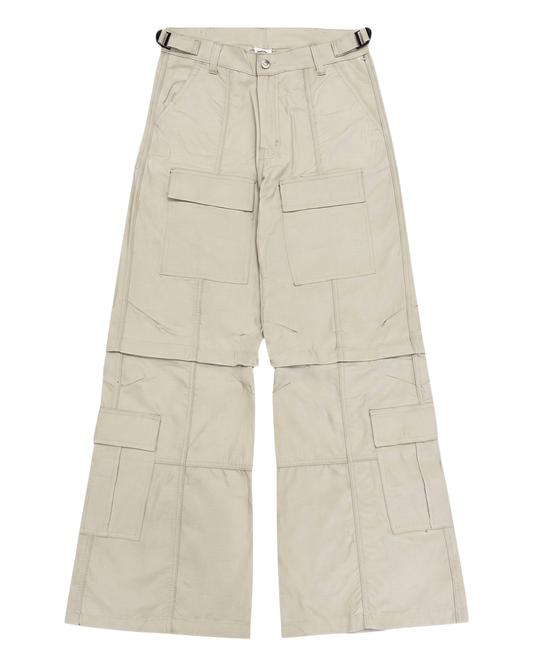 CONVERTIBLE CARGO PANTS, TAN